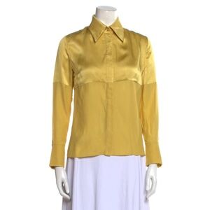 Valentino gold Button Down Shirt
